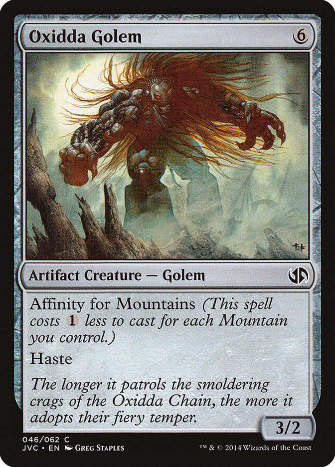 Oxidda Golem [Duel Decks Anthology] | Exor Games Dartmouth