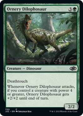 Ornery Dilophosaur [Jumpstart 2022] | Exor Games Dartmouth