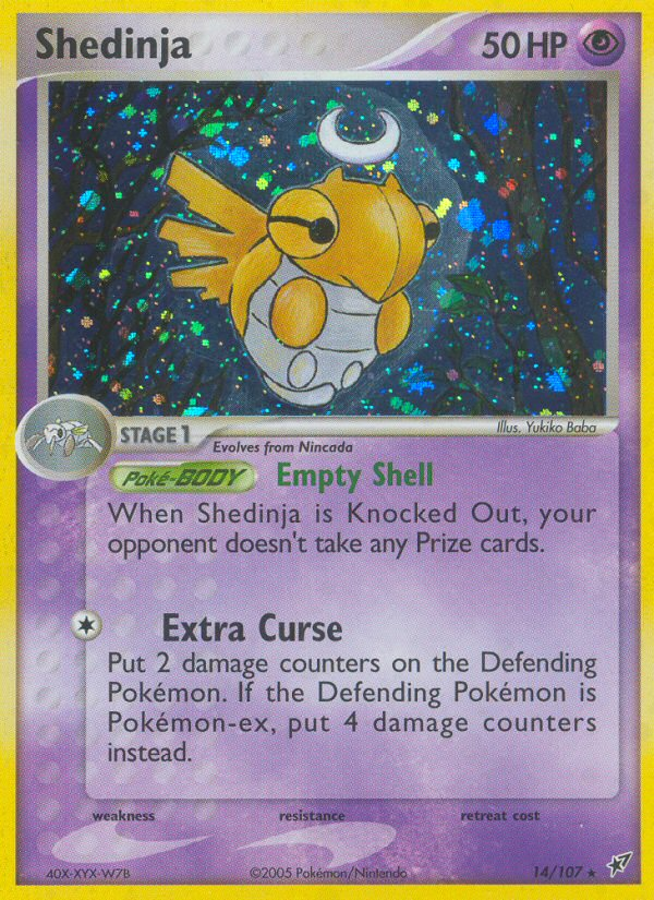 Shedinja (14/107) [EX: Deoxys] | Exor Games Dartmouth