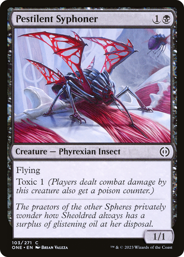 Pestilent Syphoner [Phyrexia: All Will Be One] | Exor Games Dartmouth