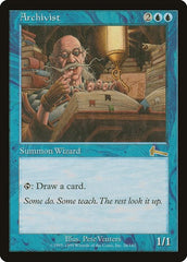 Archivist [Urza's Legacy] | Exor Games Dartmouth