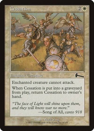 Cessation [Urza's Legacy] | Exor Games Dartmouth