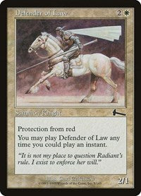 Defender of Law [Urza's Legacy] | Exor Games Dartmouth