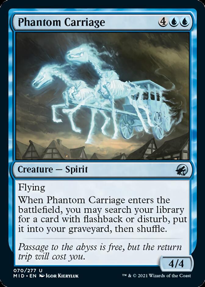 Phantom Carriage [Innistrad: Midnight Hunt] | Exor Games Dartmouth