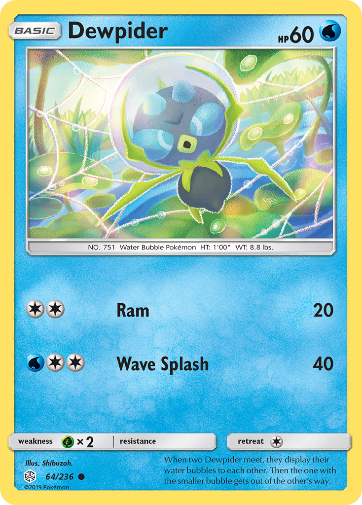 Dewpider (64/236) [Sun & Moon: Cosmic Eclipse] | Exor Games Dartmouth