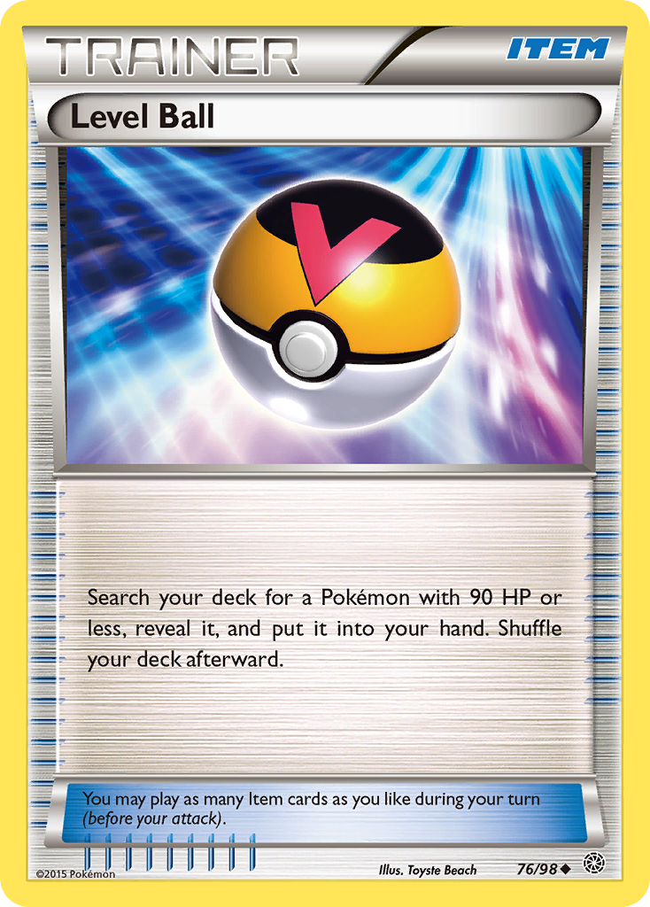 Level Ball (76/98) [XY: Ancient Origins] | Exor Games Dartmouth