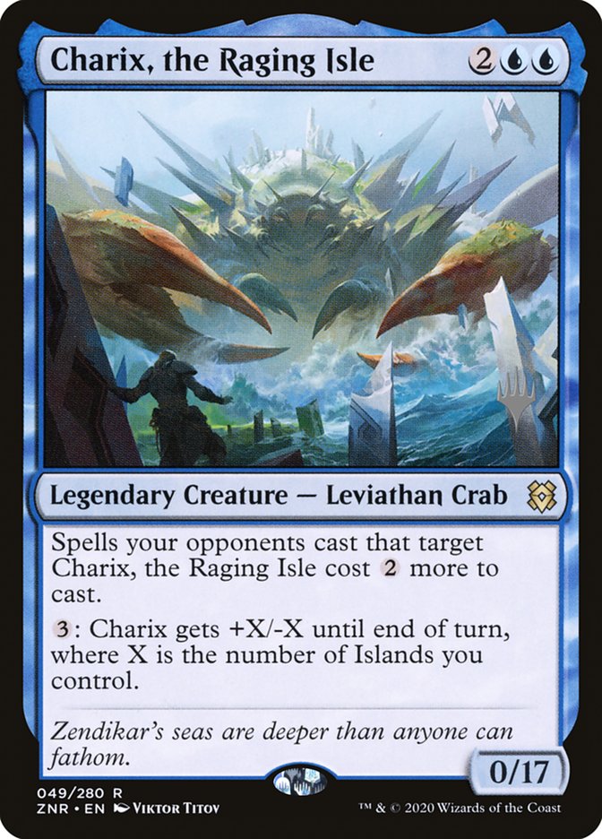 Charix, the Raging Isle (Promo Pack) [Zendikar Rising Promos] | Exor Games Dartmouth