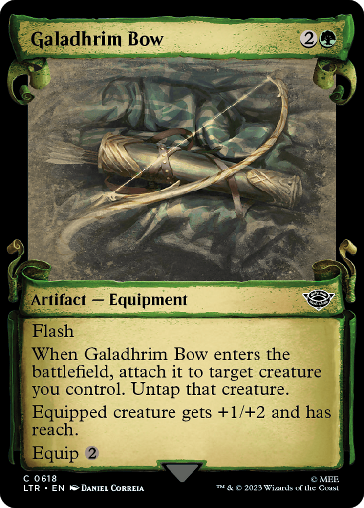 Galadhrim Bow [The Lord of the Rings: Tales of Middle-Earth Showcase Scrolls] | Exor Games Dartmouth