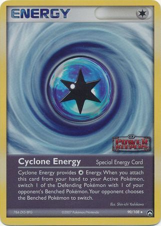 Cyclone Energy (90/108) (Stamped) [EX: Power Keepers] | Exor Games Dartmouth