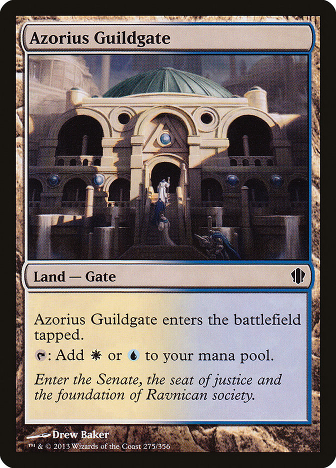 Azorius Guildgate [Commander 2013] | Exor Games Dartmouth