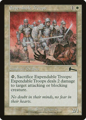 Expendable Troops [Urza's Legacy] | Exor Games Dartmouth