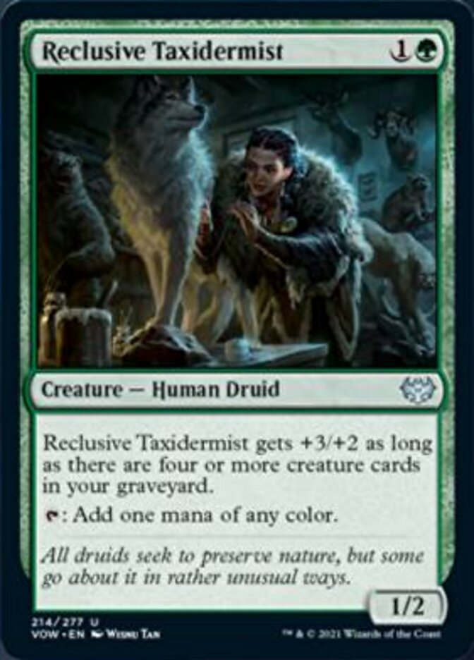 Reclusive Taxidermist [Innistrad: Crimson Vow] | Exor Games Dartmouth