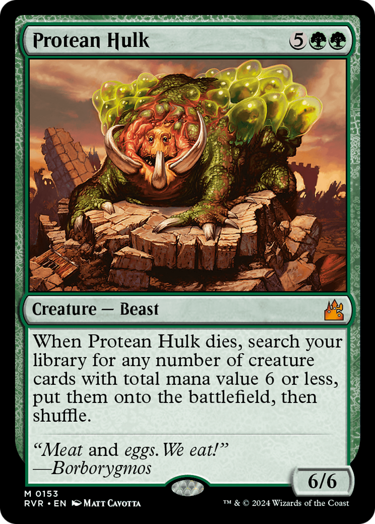 Protean Hulk [Ravnica Remastered] | Exor Games Dartmouth