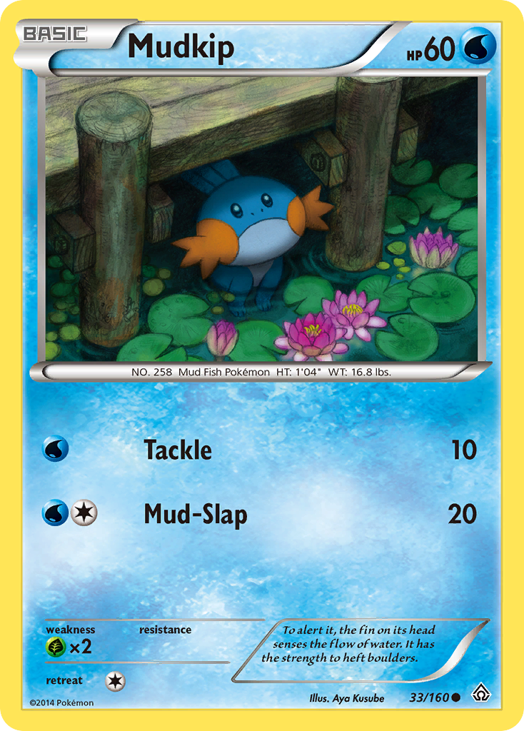 Mudkip (33/160) [XY: Primal Clash] | Exor Games Dartmouth