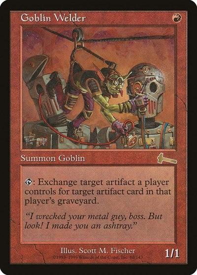 Goblin Welder [Urza's Legacy] | Exor Games Dartmouth
