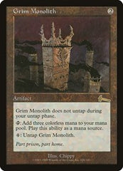 Grim Monolith [Urza's Legacy] | Exor Games Dartmouth