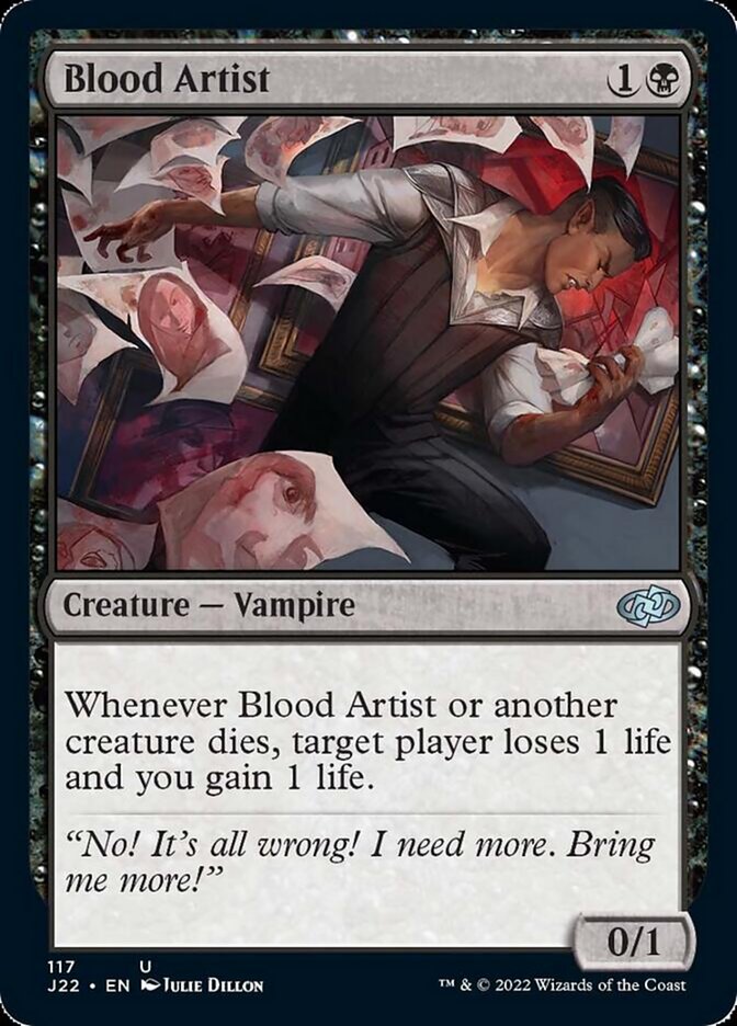 Blood Artist [Jumpstart 2022] | Exor Games Dartmouth