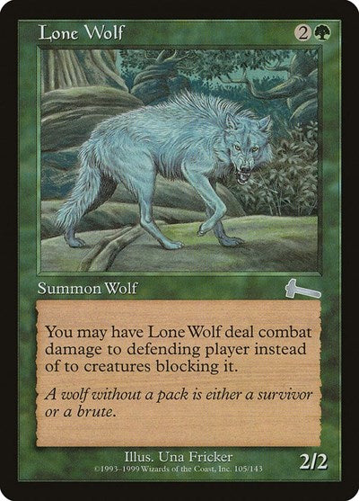 Lone Wolf [Urza's Legacy] | Exor Games Dartmouth