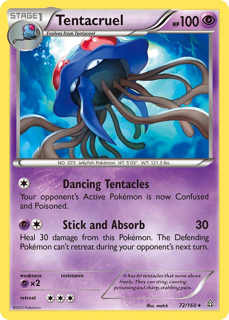 Tentacruel (72/160) [XY: Primal Clash] | Exor Games Dartmouth