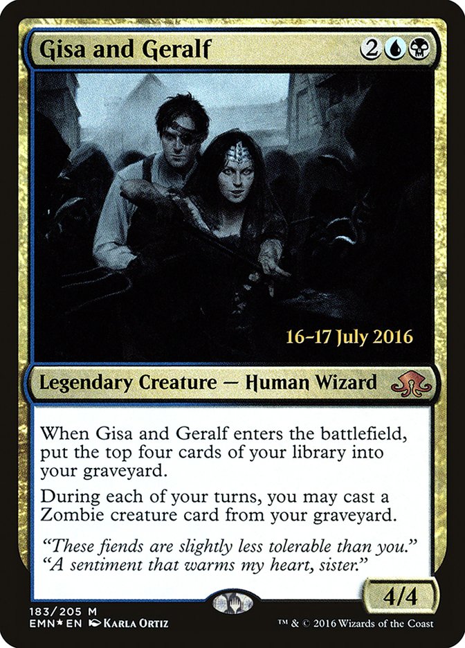 Gisa and Geralf  [Eldritch Moon Prerelease Promos] | Exor Games Dartmouth