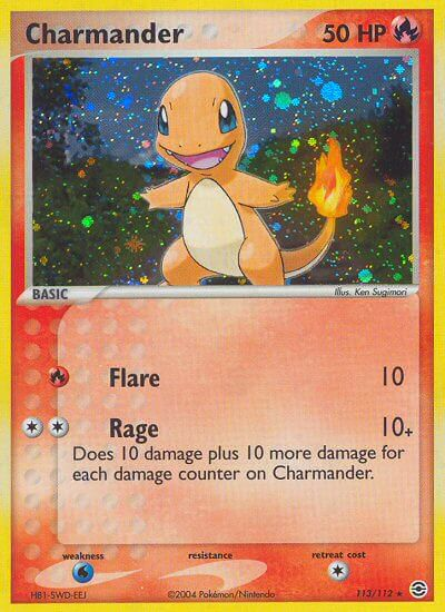 Charmander (113/112) [EX: FireRed & LeafGreen] | Exor Games Dartmouth