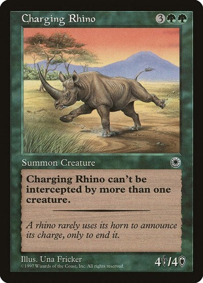 Charging Rhino [Portal] | Exor Games Dartmouth