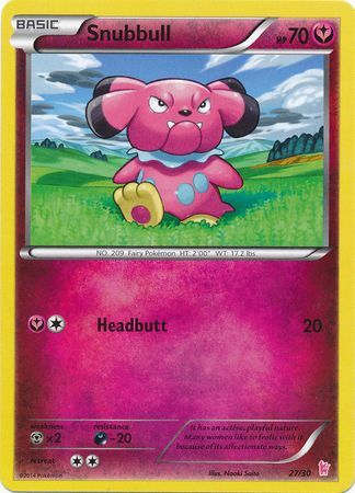 Snubbull (27/30) [XY: Trainer Kit - Sylveon] | Exor Games Dartmouth