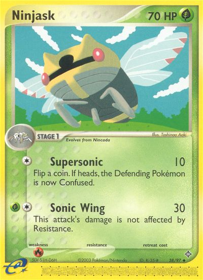 Ninjask (38/97) [EX: Dragon] | Exor Games Dartmouth