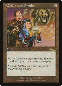 Quicksilver Amulet [Urza's Legacy] | Exor Games Dartmouth