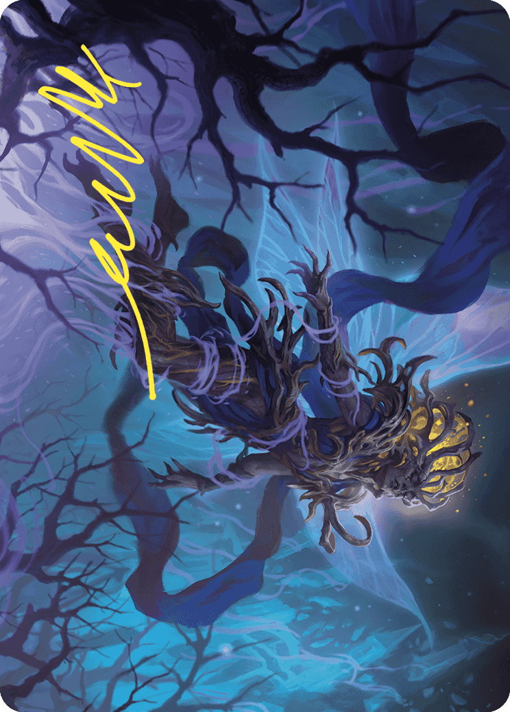 Sleep-Cursed Faerie Art Card (Gold-Stamped Signature) [Wilds of Eldraine Art Series] | Exor Games Dartmouth