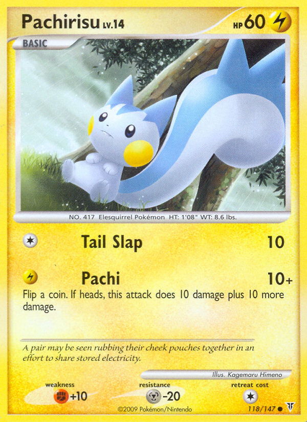Pachirisu (118/147) [Platinum: Supreme Victors] | Exor Games Dartmouth