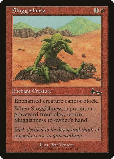 Sluggishness [Urza's Legacy] | Exor Games Dartmouth