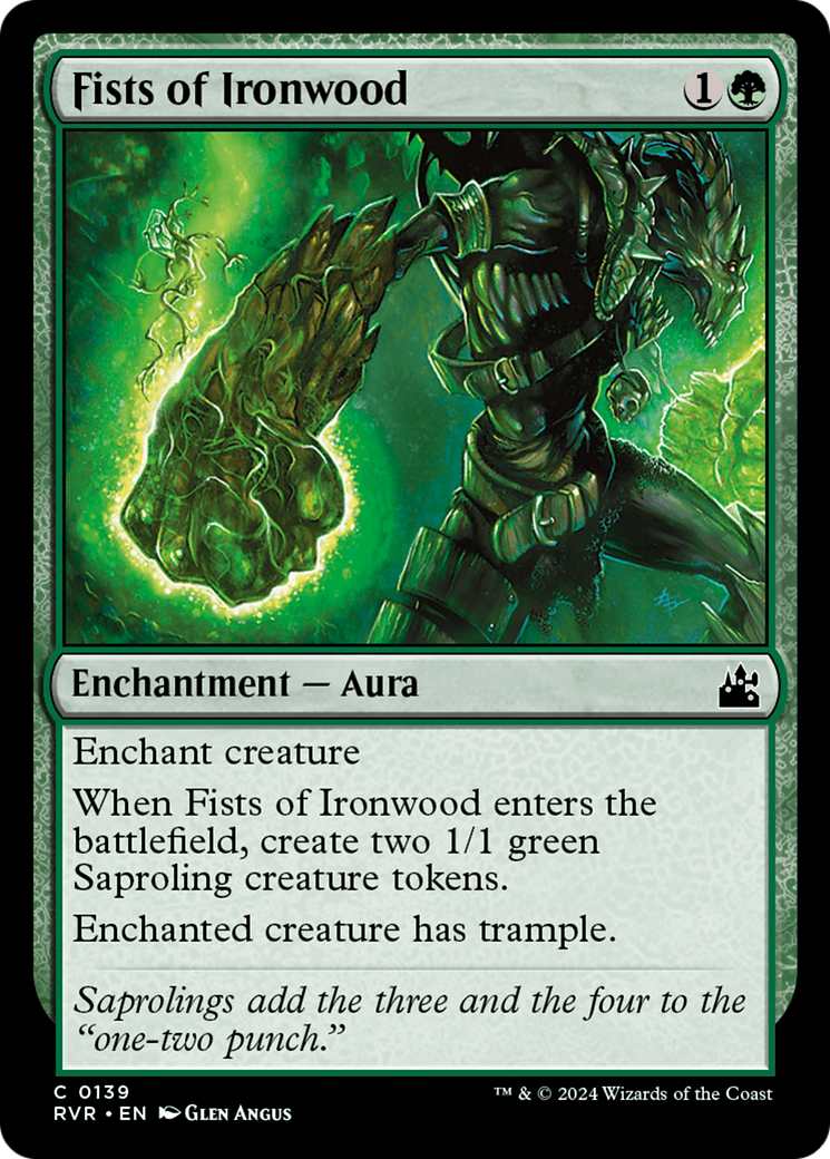 Fists of Ironwood [Ravnica Remastered] | Exor Games Dartmouth