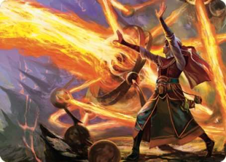 Ghitu Amplifier Art Card [Dominaria United Art Series] | Exor Games Dartmouth
