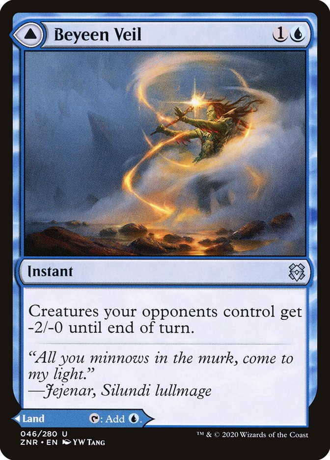 Beyeen Veil // Beyeen Coast [Zendikar Rising] | Exor Games Dartmouth