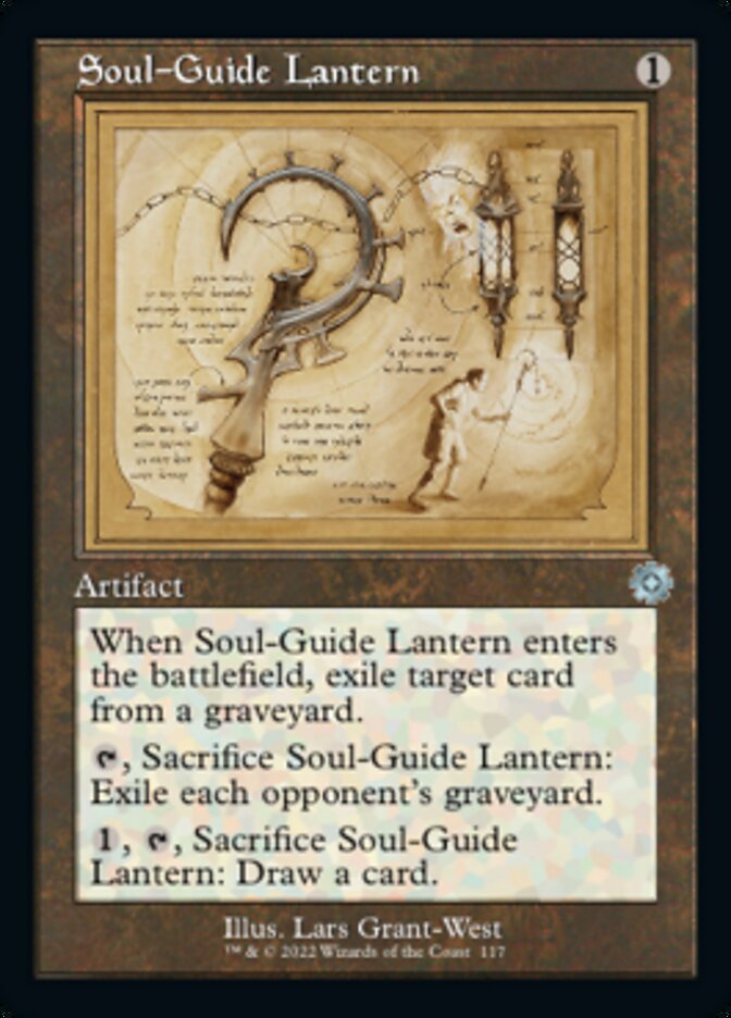 Soul-Guide Lantern (Retro Schematic) [The Brothers' War Retro Artifacts] | Exor Games Dartmouth