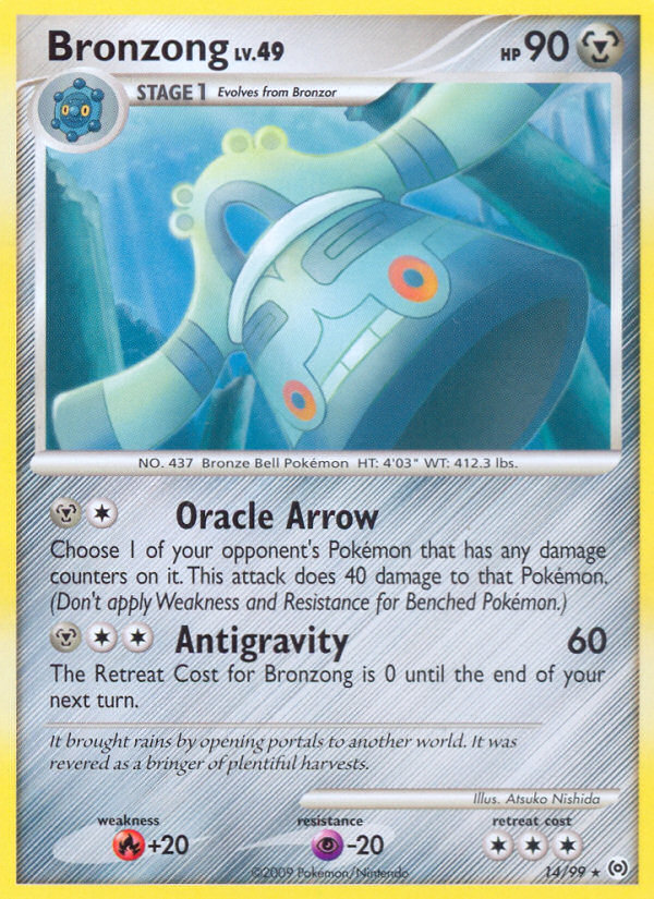 Bronzong (14/99) [Platinum: Arceus] | Exor Games Dartmouth