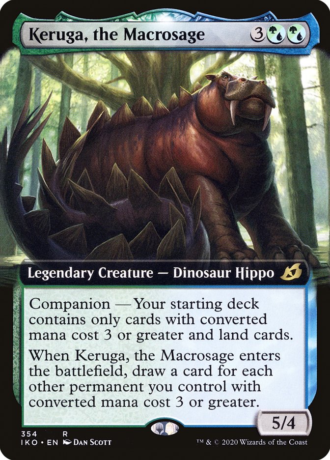 Keruga, the Macrosage (Extended Art) [Ikoria: Lair of Behemoths] | Exor Games Dartmouth