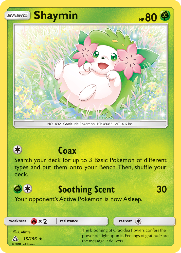 Shaymin (15/156) [Sun & Moon: Ultra Prism] | Exor Games Dartmouth