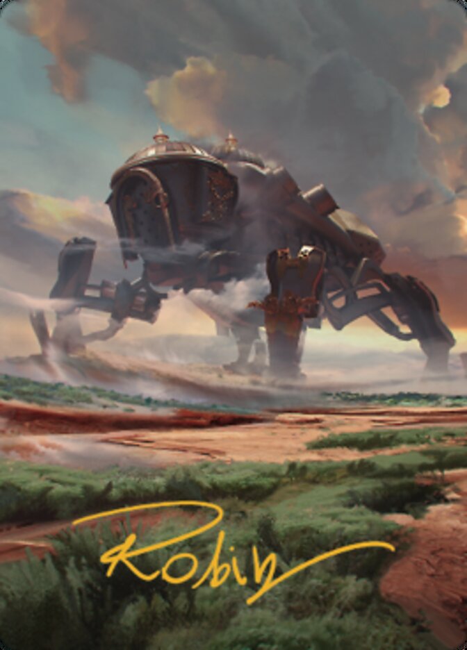 Plains (2) Art Card (Gold-Stamped Signature) [The Brothers' War Art Series] | Exor Games Dartmouth