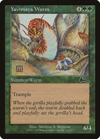 Yavimaya Wurm [Urza's Legacy] | Exor Games Dartmouth