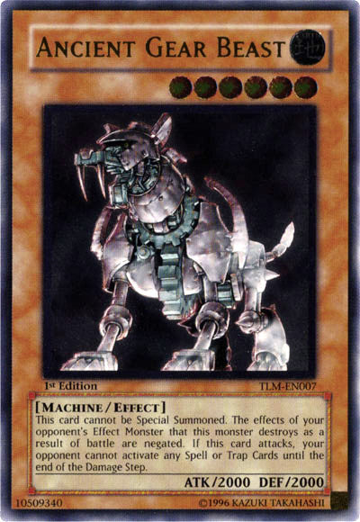 Ancient Gear Beast [TLM-EN007] Ultimate Rare | Exor Games Dartmouth