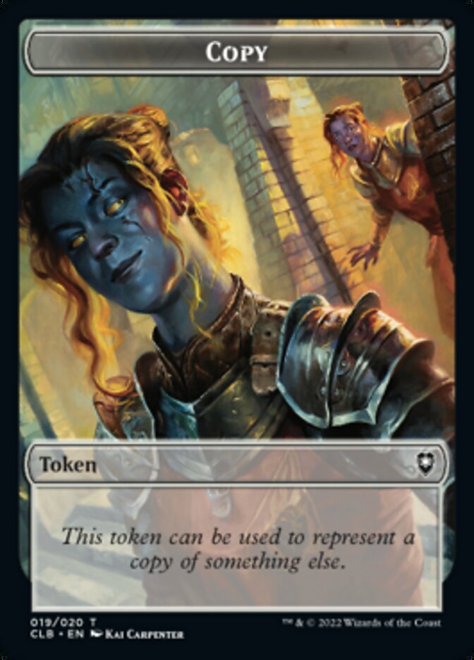 Copy Token [Commander Legends: Battle for Baldur's Gate Tokens] | Exor Games Dartmouth