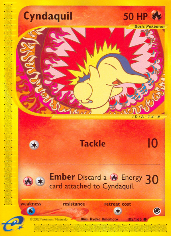 Cyndaquil (105/165) [Expedition: Base Set] | Exor Games Dartmouth