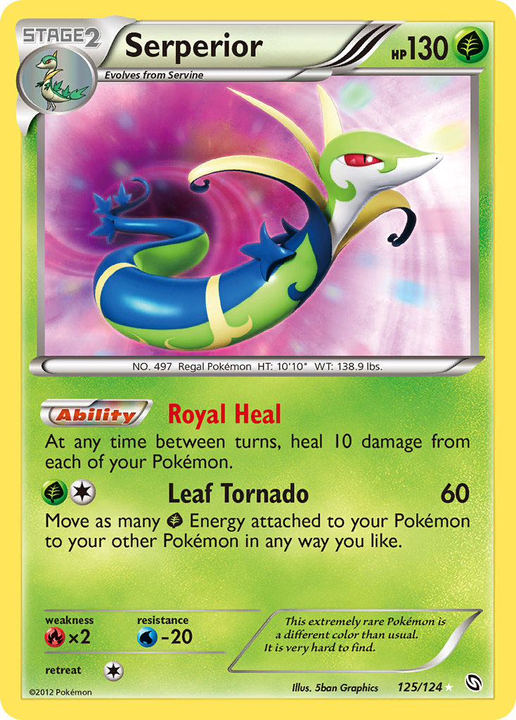 Serperior (125/124) [Black & White: Dragons Exalted] | Exor Games Dartmouth