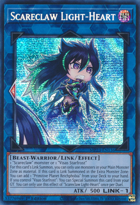 Scareclaw Light-Heart [MP23-EN136] Prismatic Secret Rare | Exor Games Dartmouth