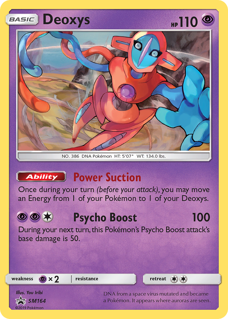 Deoxys (SM164) [Sun & Moon: Black Star Promos] | Exor Games Dartmouth