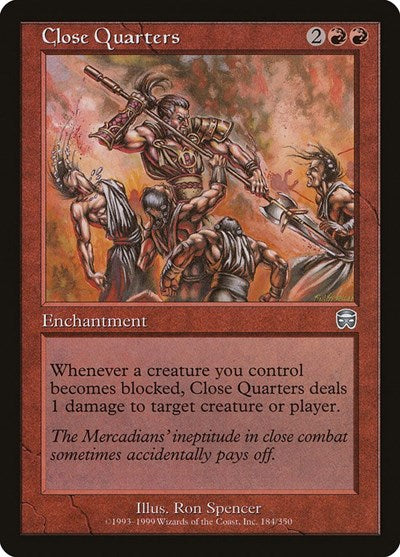 Close Quarters [Mercadian Masques] | Exor Games Dartmouth