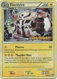 Electivire (20/102) (Staff Prerelease Promo) [HeartGold & SoulSilver: Black Star Promos] | Exor Games Dartmouth