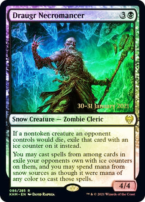 Draugr Necromancer  [Kaldheim Prerelease Promos] | Exor Games Dartmouth